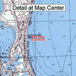   Map   Block Island, Rhode Island (Folded/Waterproof) Sports