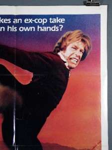 An Eye for an Eye, Chuck Norris Original 1981 Poster  