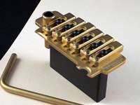 Wilkinson 5 1 Hole Contempory Strat Tremolo Steel Block Gold items in 