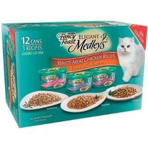   Canned NP58069 2 2.5 lb Fancy Feast Elegant Medley Chicken Variety