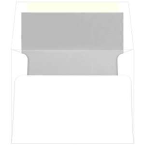  A2 Lined Envelopes   White Silver Lined (50 Pack) Arts 