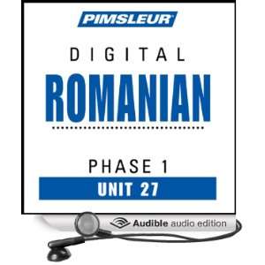 Romanian Phase 1, Unit 27 Learn to Speak and Understand Romanian with 