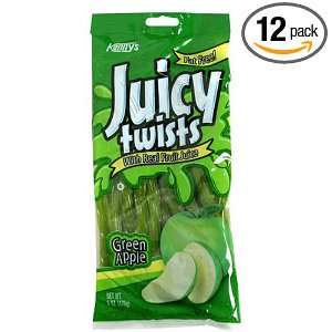 Juicy Twists Green Apple, 6 Ounce (Pack Grocery & Gourmet Food