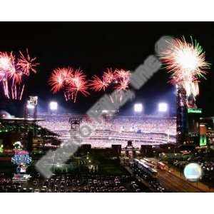  Phillies Citizens Bank Park World Series Fireworks 8x10 