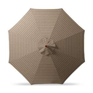  Outdoor Market Patio Umbrella in Sunbrella Wyndham Brown 