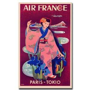  Best Quality Air France Paris Tokyo by Taruchi Gallery 