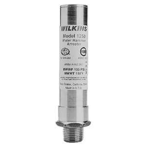  Wilkins 1250 B NA WHA Water Hammer Arrestor, 3/4 MNPT 