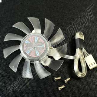 Computer PC VGA Cooler Cooling Fan Replace 2 Pin 65mm  