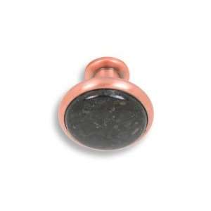  #120 CKP Brand Granite Knob Black Galaxy, Brushed Antique 
