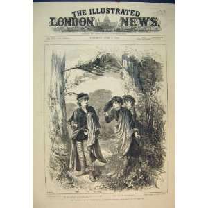  Pastoral Play Coombe House 1885 Theatre As You Like It 