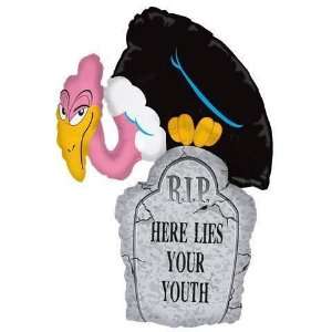  Birthday Balloons   Tombstone Vulture Helium Shape Toys & Games