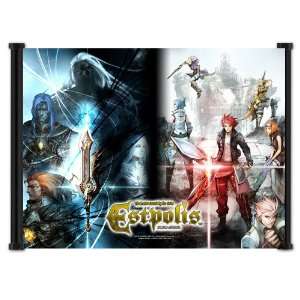  Lufia Curse of the Sinistrals Game Fabric Wall Scroll 