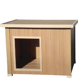  ecoConcepts Insulated Rustic Lodge Dog House Medium 32 x 