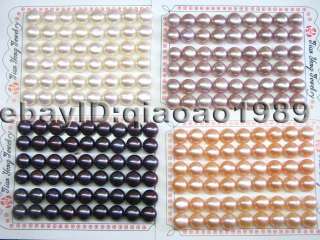 wholesale 80 PCS 10mm half drilled mix freshwater pearl  