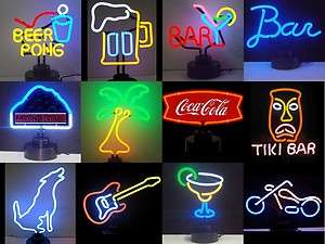 Wholesale lot of 15 mixed Neon sign Beer Mug Pong Bar lamp college or 