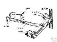 Monorail Drawer Track Kit (R 7137)  