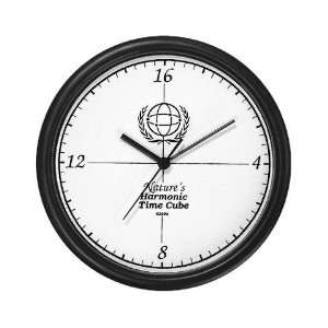  Natures Harmonic Time Cube Clock Wall Clock by  