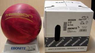   New In Box) Bowling Ball 2010 Ebonite Mission 13 lbs 0A061082A  