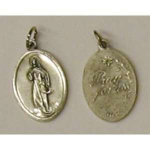 Our Lady of the Assumption Bulk Oxidized Medal with Jump Ring (M022AT 