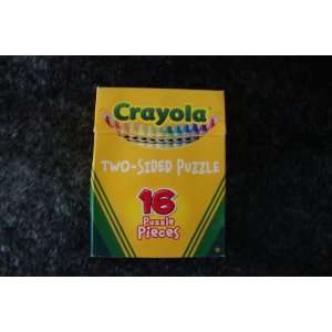  CRAYOLA Two Sided Puzzle   Wendys Kids Meal Toy 