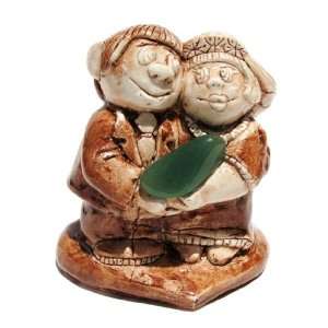   GreatRussianGifts Russian Ceramic Lucky Charm Netsuke