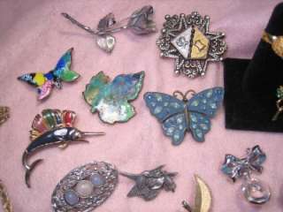   Vintage ESTATE Jewelry Lot   EMMONS, Coro, ART, Monet, TRIFARI  