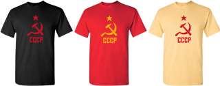 CCCP T shirt SOVIET RUSSIA 80s Shirt KGB POLITICAL TEE  