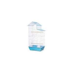  4PK HOUSE STYLE ROOF CAGE, Color ASST.; Size 18X14X36/4 