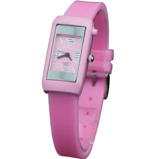 New Small 13 Candy Colors Quartz Silicone Ladies Womens Wrist Watch 