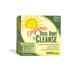  Renew Life Organic Total Body Cleanse 3 part kit Health 