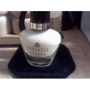   New Bottle of Borghese Nail Lacquer Vernis 4 Oz B140 Alabastro White S