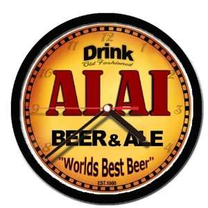  ALAI beer and ale wall clock 