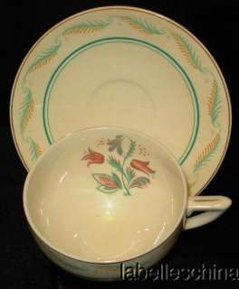 Whilst this cup and saucer, from Wedgwoods Fanfare (by Albert Wass N 