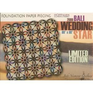   Wedding Star Foundation Paper Piecing Quilt Pattern Arts, Crafts