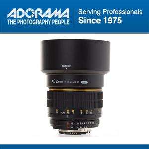Pro Optic 85mm f/1.4 Telephoto Lens, Nikon Mount SLR #YS400  