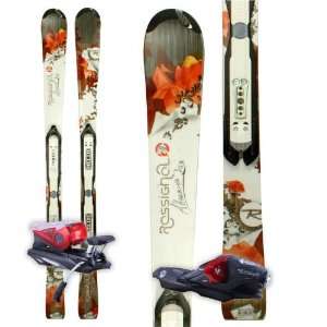 Rossignol Attraxion 3S Skis + WTPI²/Saphir 110 Bindings   Womens 