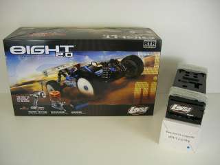 Team Losi 8IGHT 2.0 1/8 4WD Buggy RTR LOSB0084 New  