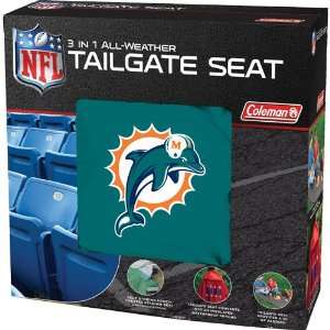  BSS   Miami Dolphins NFL 3 in 1 All Weather Tailgate Seat 