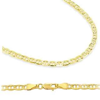 14k Yellow Gold Gucci Mariner Chain Necklace 1.7mm 24  
