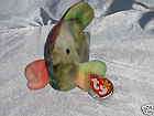 Ty Beanie Baby   Coral the Fish was Born 3 2 95  