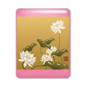  iPad Case Hot Pink Lotus Flower Chinese Flag Everything 