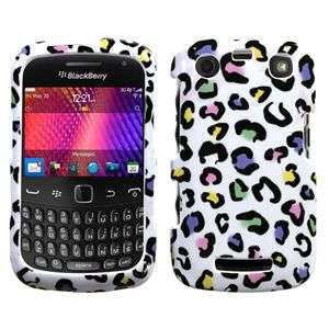   LEOPARD HARD CASE FOR BLACKBERRY CURVE 9360 PROTECTOR SNAP ON COVER