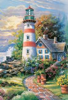 Jigsaw puzzle Lighthouse Seaside Haven 1000 pc NIB  