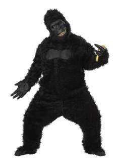 King Kong Gorilla Silver Back Monkey Adult Men Costume  