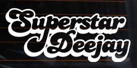 SUPERSTAR DEEJAY Vinyl Decal 9x4 DJ serato mixer pioneer rane mix 