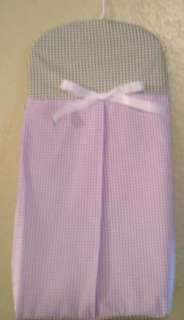 Diaper Stacker made Pottery Barn Kids GINGHAM Any Color  