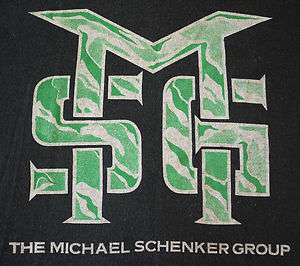 MSG MICHAEL SCHENKER GROUP vintage 1981 shirt Rock Tour  