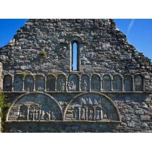  Romanesque Arcading, Gable End of Cathedral, in St Declan 