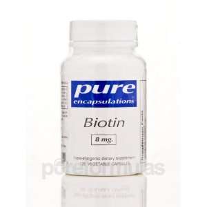  Pure Encapsulations Biotin 8 mg. 120 Vegetable Capsules 