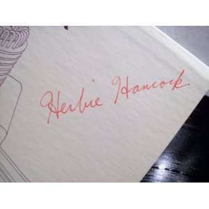   Herbie LP Signed Autograph Fat Albert Rotunda Jazz